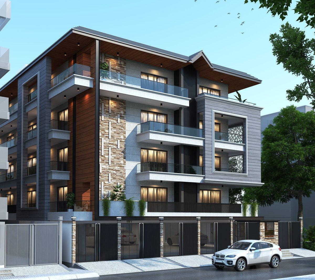 Urban Nest apartment exterior